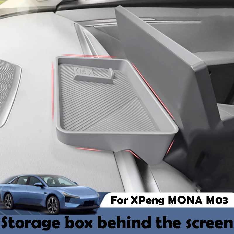 For XPeng MONA M03 2025 2026 Storage Box Behind The Screen Original Car Color Car Interior Accessories Modified Products
For XPeng MONA M03 2025 2026 Storage Box Behind The Screen Original Car Color Car Interior Accessories Modified Products