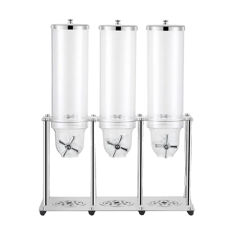 Hotel cereal dispenser Thickened stainless steel cereal machine Oat machine Grain dispenser Coffee beans Tea leaves
Hotel cereal dispenser Thickened stainless steel cereal machine Oat machine Grain dispenser Coffee beans Tea leaves