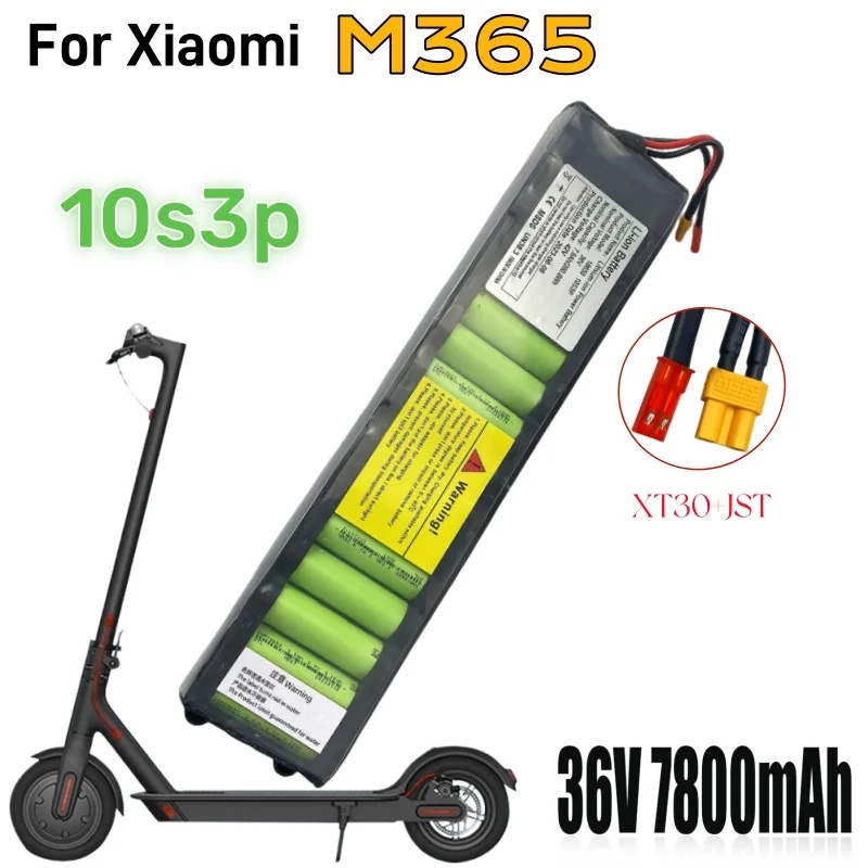 M365 Electric Scooter Battery Pack 10S3P 36V 7800mAh For Xiaomi 18650 Lithium Scooter Battery
M365 Electric Scooter Battery Pack 10S3P 36V 7800mAh For Xiaomi 18650 Lithium Scooter Battery