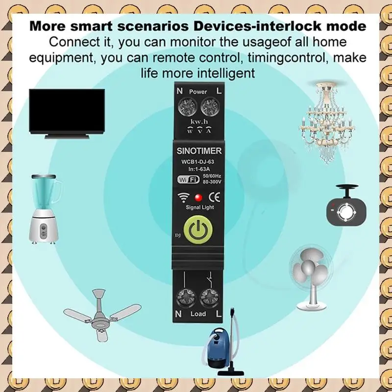 A003 SINOTIMER WIFI защита от перенапряжения и пониженного напряжения фотоэлектрический двунаправленный счетчик энергии кВтч измерительный переключатель времени
A003 SINOTIMER WIFI защита от перенапряжения и пониженного напряжения фотоэлектрический двунаправленный счетчик энергии кВтч измерительный переключатель времени