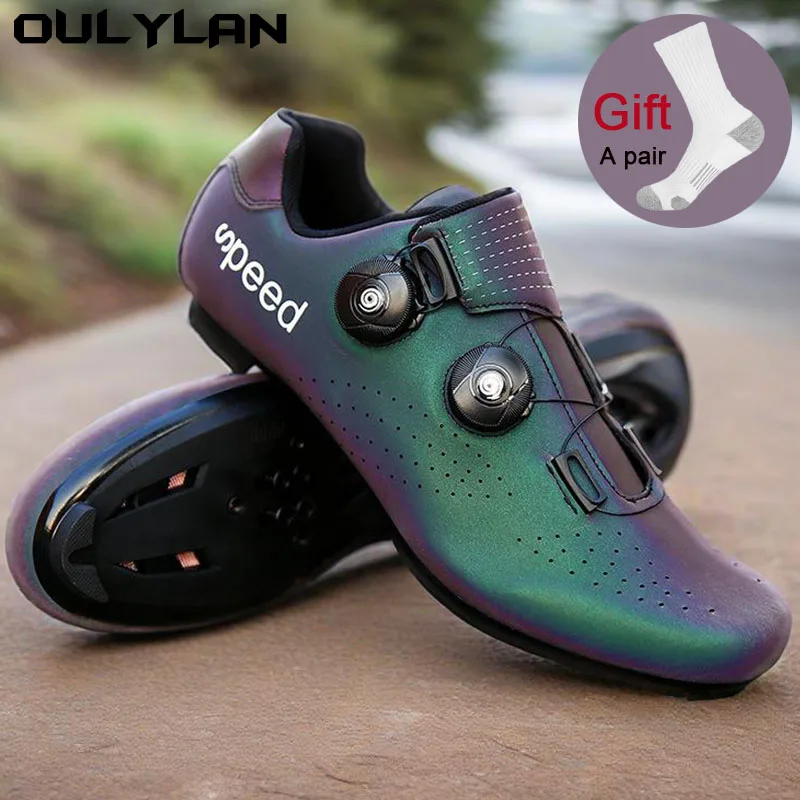 Oulylan New Mountaineering Shoes Lockless Cycling Shoes Mountain Off-Road Shoes Luminous Rubber Sole Rotating Buckle
Oulylan New Mountaineering Shoes Lockless Cycling Shoes Mountain Off-Road Shoes Luminous Rubber Sole Rotating Buckle