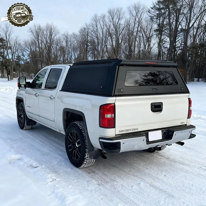Heavy-Duty Off-road Waterproof Locking Aluminum Pickup Cover Hardtop Topper Truck Canopy GMC Sierra Chevy Silverado 1500 2500
Heavy-Duty Off-road Waterproof Locking Aluminum Pickup Cover Hardtop Topper Truck Canopy GMC Sierra Chevy Silverado 1500 2500