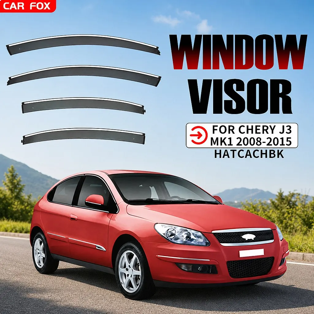 For Chery J3 2008-2015 Car Window Visor Rain Sun Shade Awning Auto Accessories Side Windshield
For Chery J3 2008-2015 Car Window Visor Rain Sun Shade Awning Auto Accessories Side Windshield