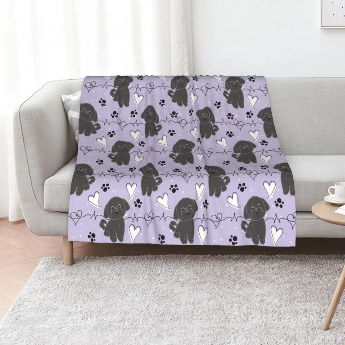 LOVE Black Shih Tzu Throw Blanket Air Conditioner Soft Blanket for Office Home
LOVE Black Shih Tzu Throw Blanket Air Conditioner Soft Blanket for Office Home