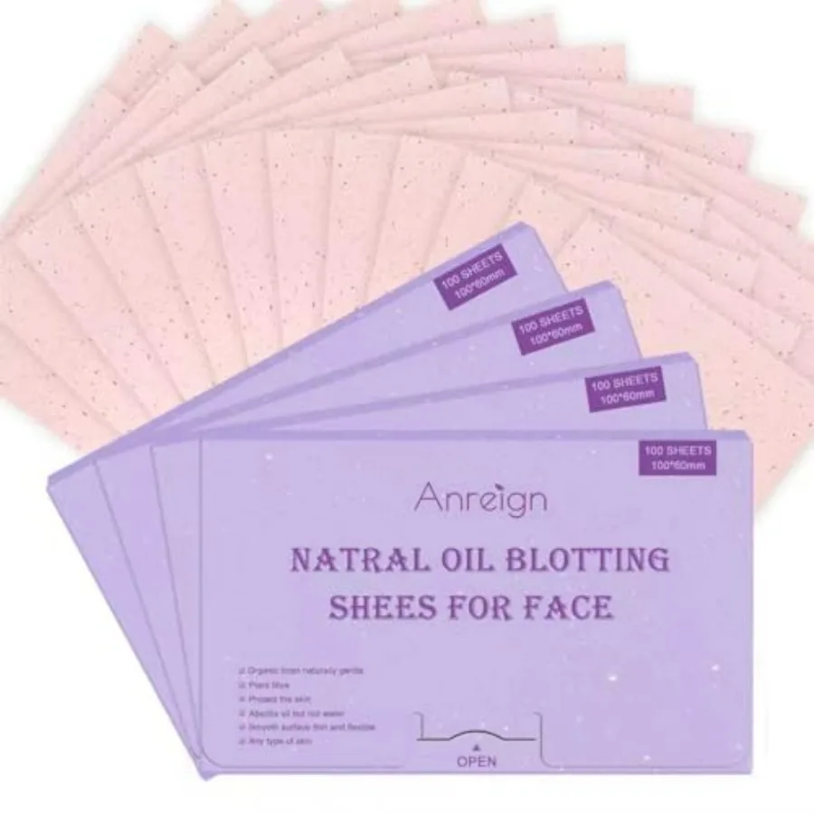 Face Oil Blotting Paper sheets- 8 pack 800 sheets Rose Natural Face Oil Blotting Paper rapidly absorb excess oils
Face Oil Blotting Paper sheets- 8 pack 800 sheets Rose Natural Face Oil Blotting Paper rapidly absorb excess oils