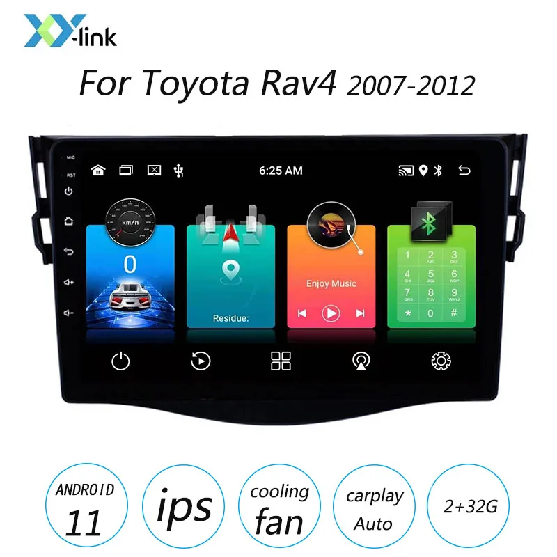 Android 11 Car Dvd Multimedia Player For Toyota Rav4 2007-2012 GPS Navigation Radio Video Audio with Carplay Cooling Fan
Android 11 Car Dvd Multimedia Player For Toyota Rav4 2007-2012 GPS Navigation Radio Video Audio with Carplay Cooling Fan