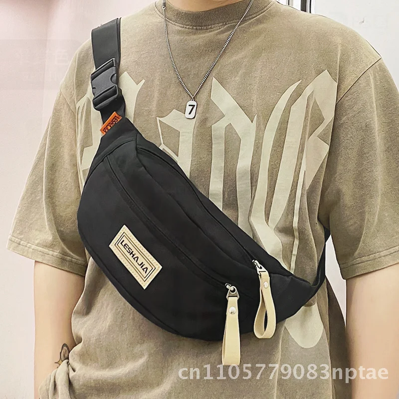 Men's Crossbody Bag Lightweight Street Fashion Polyester Single Shoulder Chest Sports Casual Waist Backpack All-match Trendy for
Men's Crossbody Bag Lightweight Street Fashion Polyester Single Shoulder Chest Sports Casual Waist Backpack All-match Trendy for