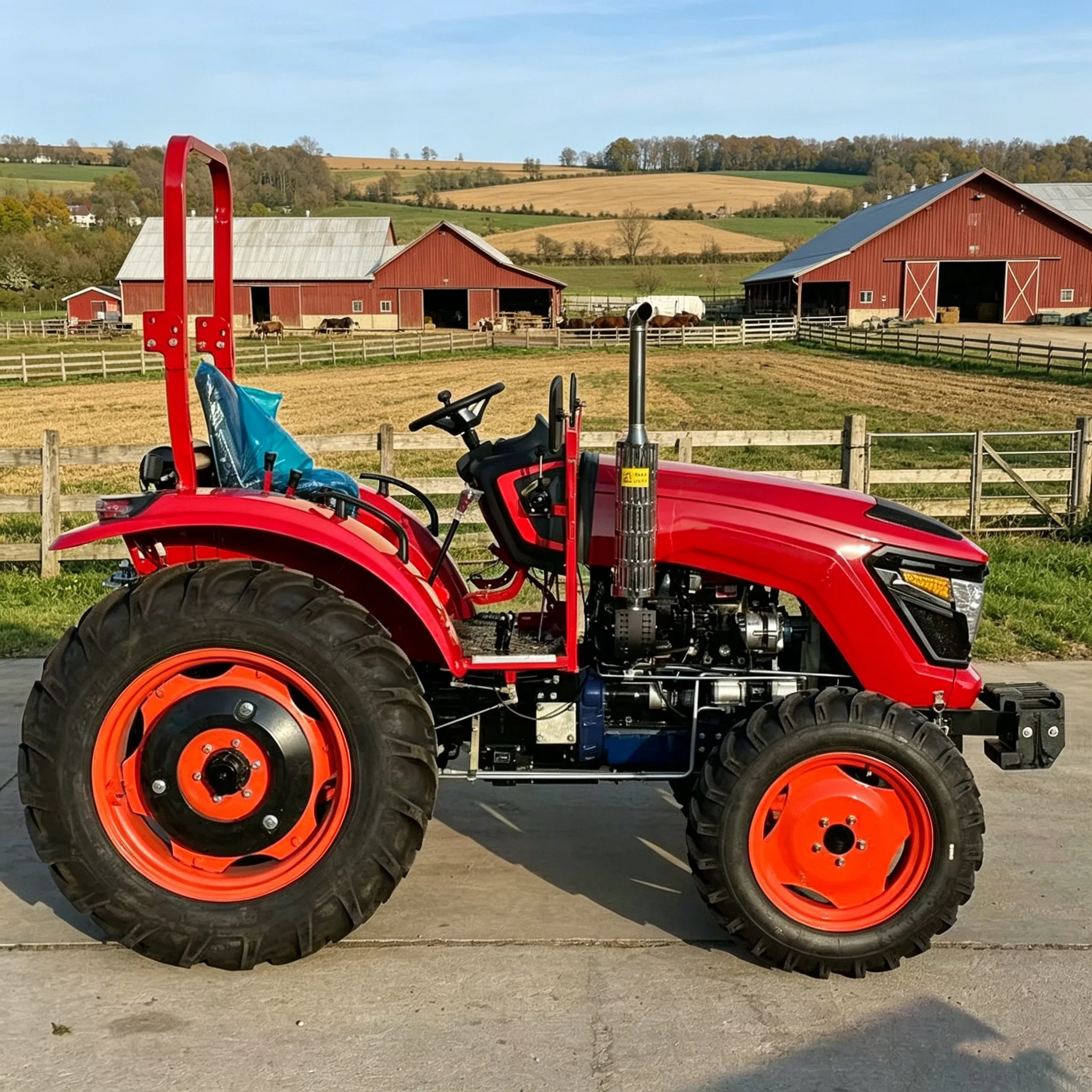 Free Shipping 4 Wheel Tractor Garden 4x4 Hydraulic Mini Farm Tractor Off-Road Tire Hillside Transport Diesel Tractor Customized
Free Shipping 4 Wheel Tractor Garden 4x4 Hydraulic Mini Farm Tractor Off-Road Tire Hillside Transport Diesel Tractor Customized