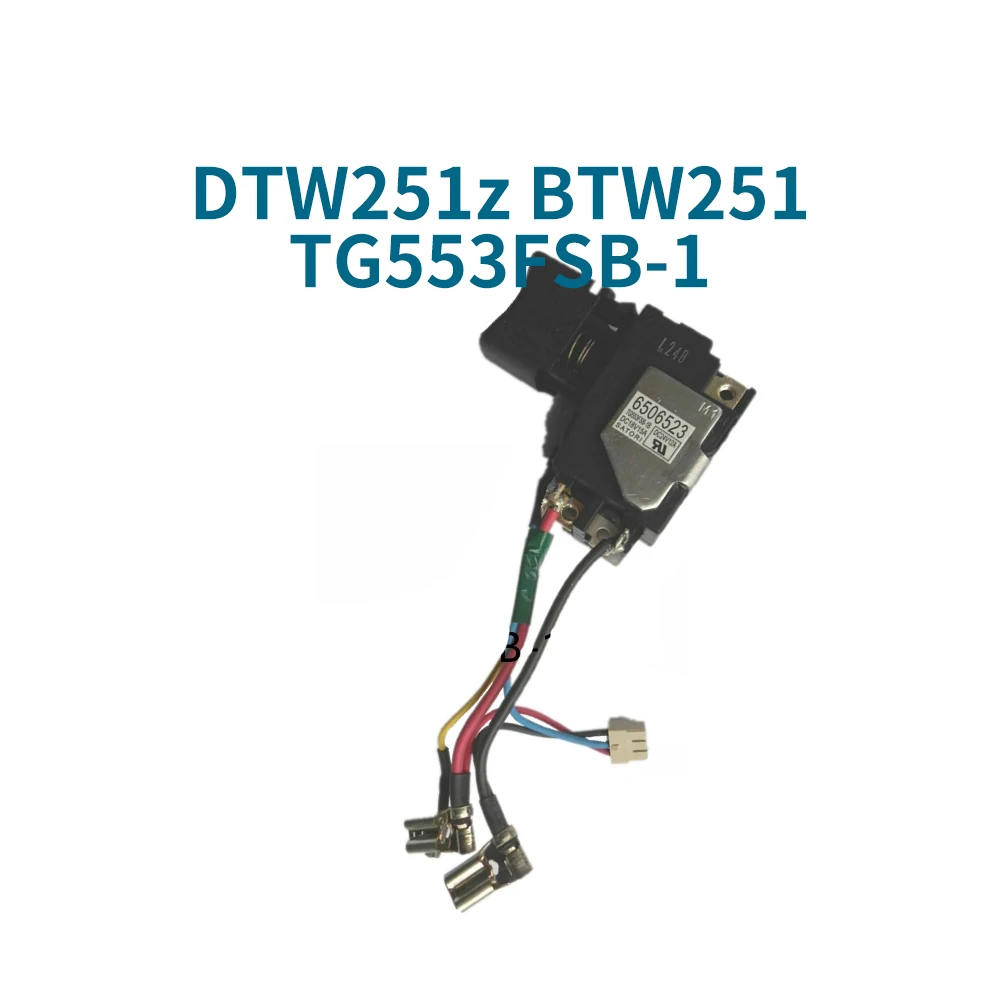 Switch for Makita DTW251z BTW251 DTW 251z Electric Impact Wrench Switch Accessory TG553FSB-1
Switch for Makita DTW251z BTW251 DTW 251z Electric Impact Wrench Switch Accessory TG553FSB-1