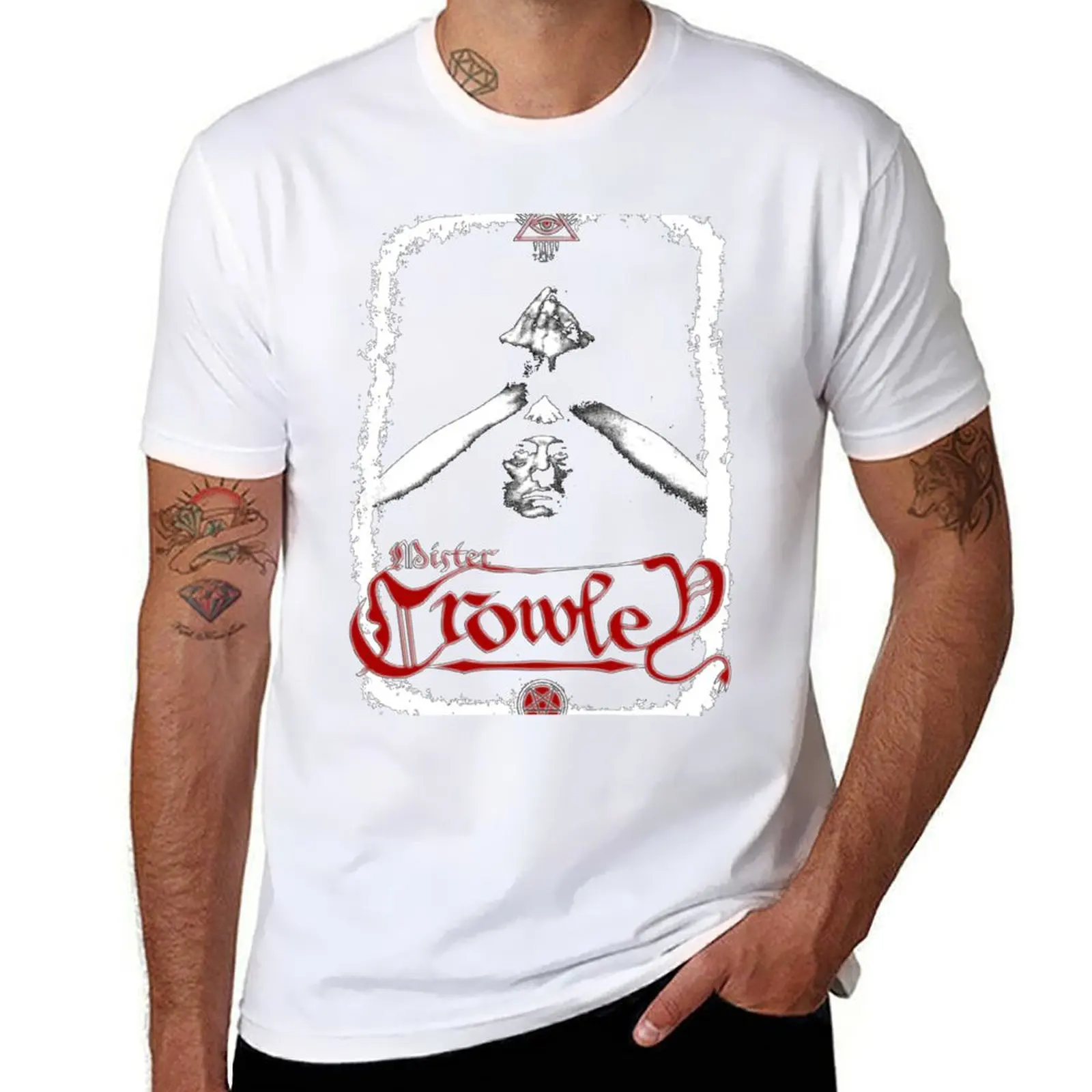 Aleister Crowley The Great Beast T-Shirt printed t shirts for man t shirts for man cotton funny T-Shirt 
Aleister Crowley The Great Beast T-Shirt printed t shirts for man t shirts for man cotton funny T-Shirt