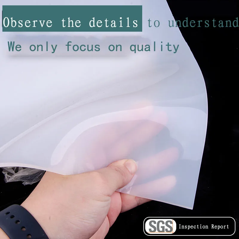 Limited Stock! Translucent High - Temperature Resistant Silicone Rubber Sheets Ranging from 100x100 to 400x400mm
Limited Stock! Translucent High - Temperature Resistant Silicone Rubber Sheets Ranging from 100x100 to 400x400mm