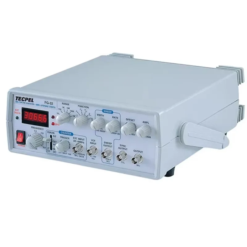 TECPEL FG-32 3 trillion function generator, 50 counter Taiwan quality manufacturing
TECPEL FG-32 3 trillion function generator, 50 counter Taiwan quality manufacturing