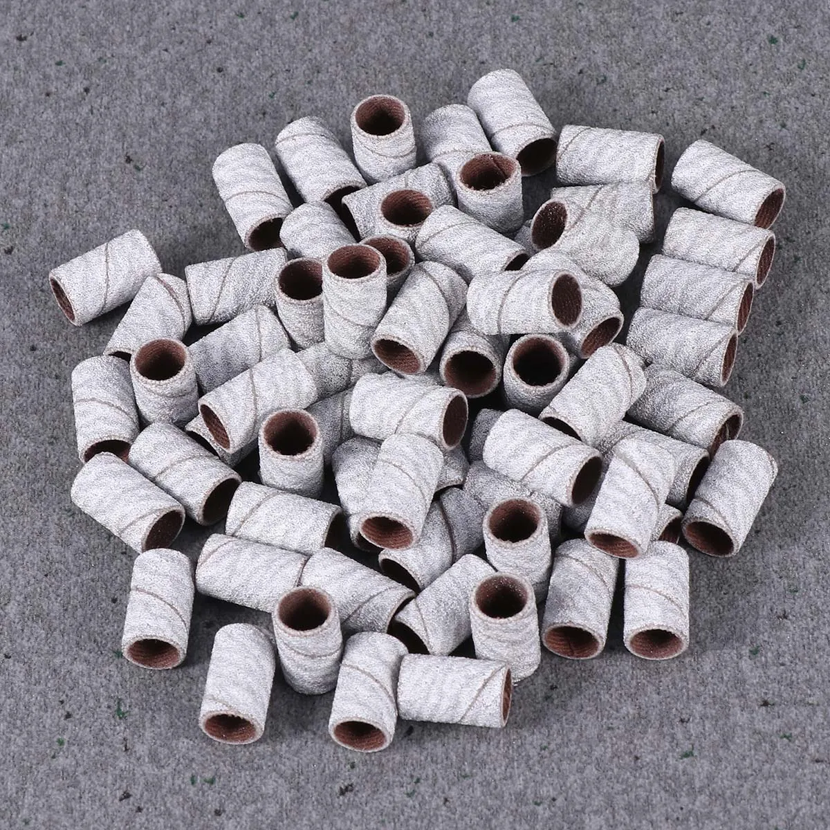 100pcs Sanding Bands Kit Manicure Pedicure Accessories Light Grey Durable Grinding Polisher Sleeve For Gel Nail Removal Sanding
100pcs Sanding Bands Kit Manicure Pedicure Accessories Light Grey Durable Grinding Polisher Sleeve For Gel Nail Removal Sanding