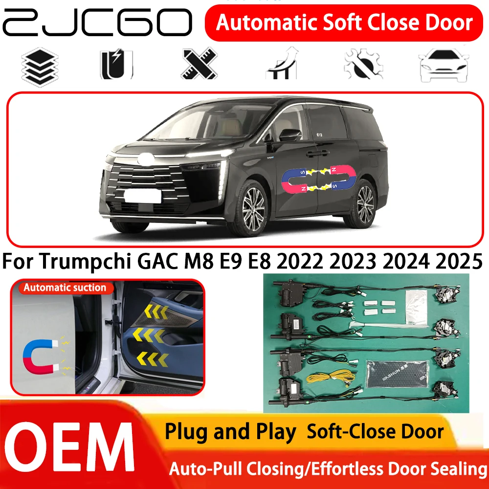 for Trumpchi GAC M8 E9 E8 2022 2023 2024 2025 Car OEM Plug and Play Automatic Electric Soft Close Door Comfort Closing System
for Trumpchi GAC M8 E9 E8 2022 2023 2024 2025 Car OEM Plug and Play Automatic Electric Soft Close Door Comfort Closing System 