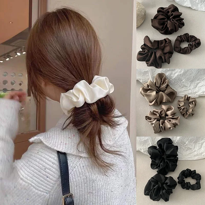 2-6cm Oversize Satin Scrunchies Elastic Hair Bands Solid Color Women Girls Big Silk Ponytail Holder Hair Ties Hair Accessories
2-6cm Oversize Satin Scrunchies Elastic Hair Bands Solid Color Women Girls Big Silk Ponytail Holder Hair Ties Hair Accessories