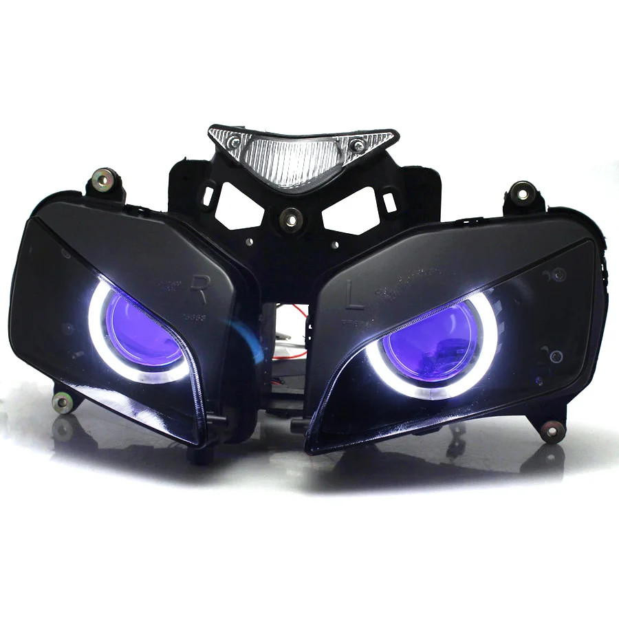 55W Fully assembled HID Bi-Xenon Projector Headlight Assembly Motorcycle Accessories For Honda CBR1000RR 2004 2005 2006 2007
55W Fully assembled HID Bi-Xenon Projector Headlight Assembly Motorcycle Accessories For Honda CBR1000RR 2004 2005 2006 2007