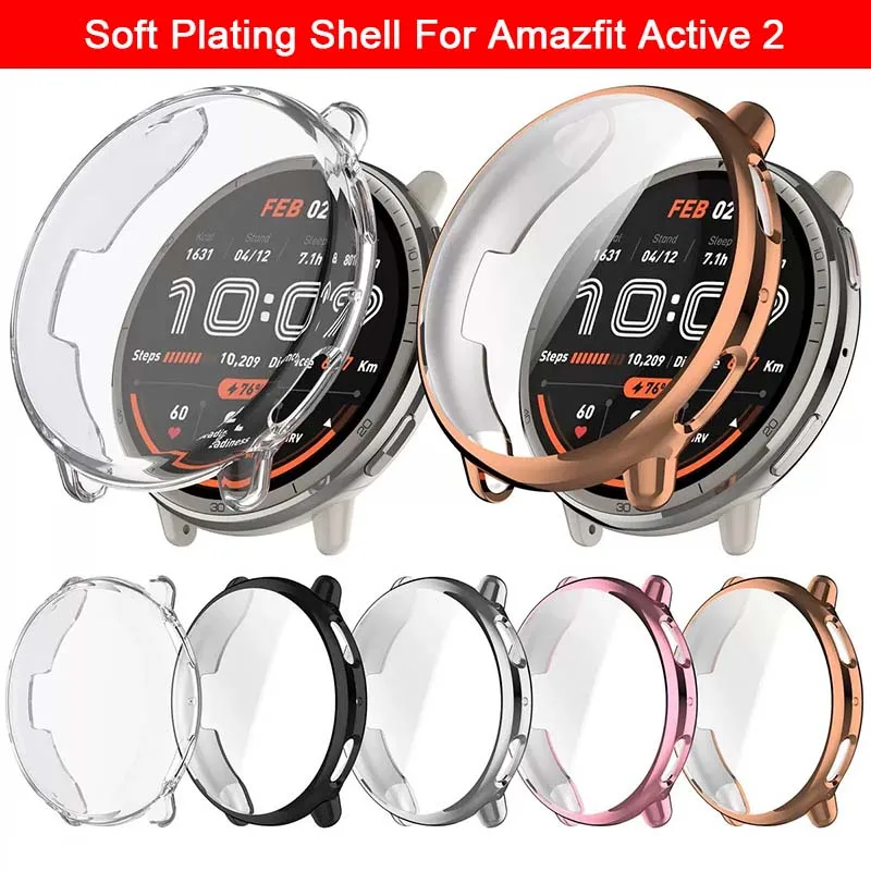 Мягкий силиконовый чехол из ТПУ с полным покрытием для часов Amazfit Active 2, защитная пленка для экрана, защитная пленка, бампер с защитой от царапин
Мягкий силиконовый чехол из ТПУ с полным покрытием для часов Amazfit Active 2, защитная пленка для экрана, защитная пленка, бампер с защитой от царапин