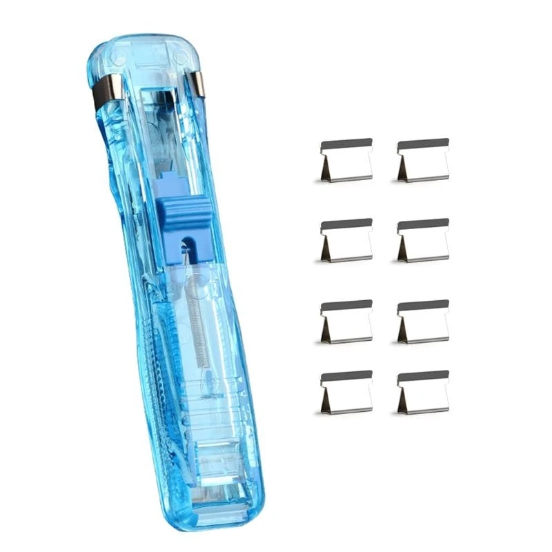 Refillable Clamp Dispenser Set 50 Pcs Metal Refill Clamps Optional for Office
Refillable Clamp Dispenser Set 50 Pcs Metal Refill Clamps Optional for Office