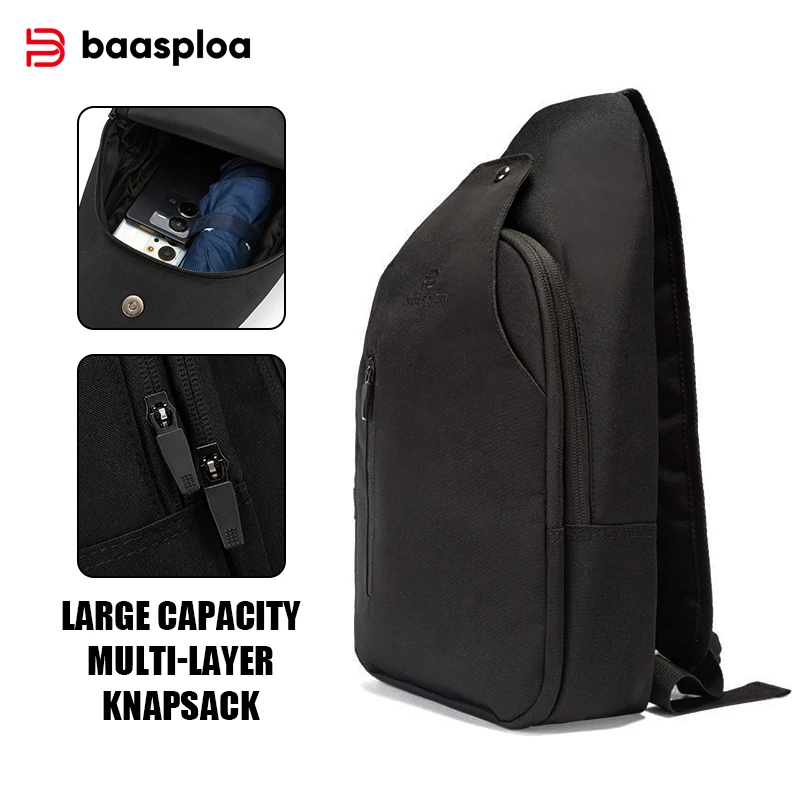 Baasploa Men New Running Bags Outdoor Fashion Zip Jogging Waterproof Shoulder Bag Unisex Casual Multifunctional Gym Sports Bag
Baasploa Men New Running Bags Outdoor Fashion Zip Jogging Waterproof Shoulder Bag Unisex Casual Multifunctional Gym Sports Bag