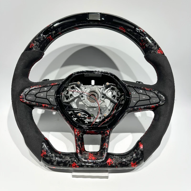 For Renault Clio 5 Red Forged Carbon Fiber Steering Wheel DIY with Alcantara Accesorios Para Auto for Clio 5 Clio 4 Megane New
For Renault Clio 5 Red Forged Carbon Fiber Steering Wheel DIY with Alcantara Accesorios Para Auto for Clio 5 Clio 4 Megane New