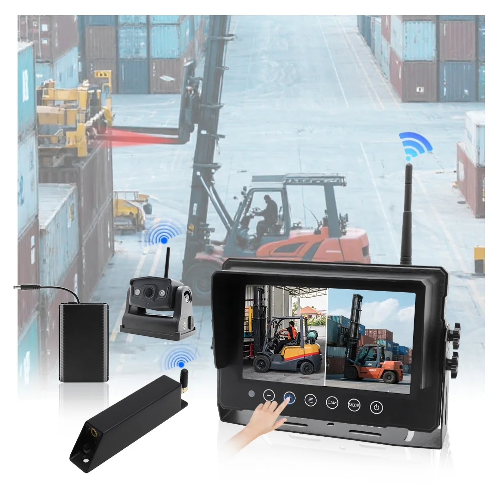 Digital Video Recorder Blind Spot Monitoring Wireless Forklift System With Car Backup Reverse Kit 1080P
Digital Video Recorder Blind Spot Monitoring Wireless Forklift System With Car Backup Reverse Kit 1080P