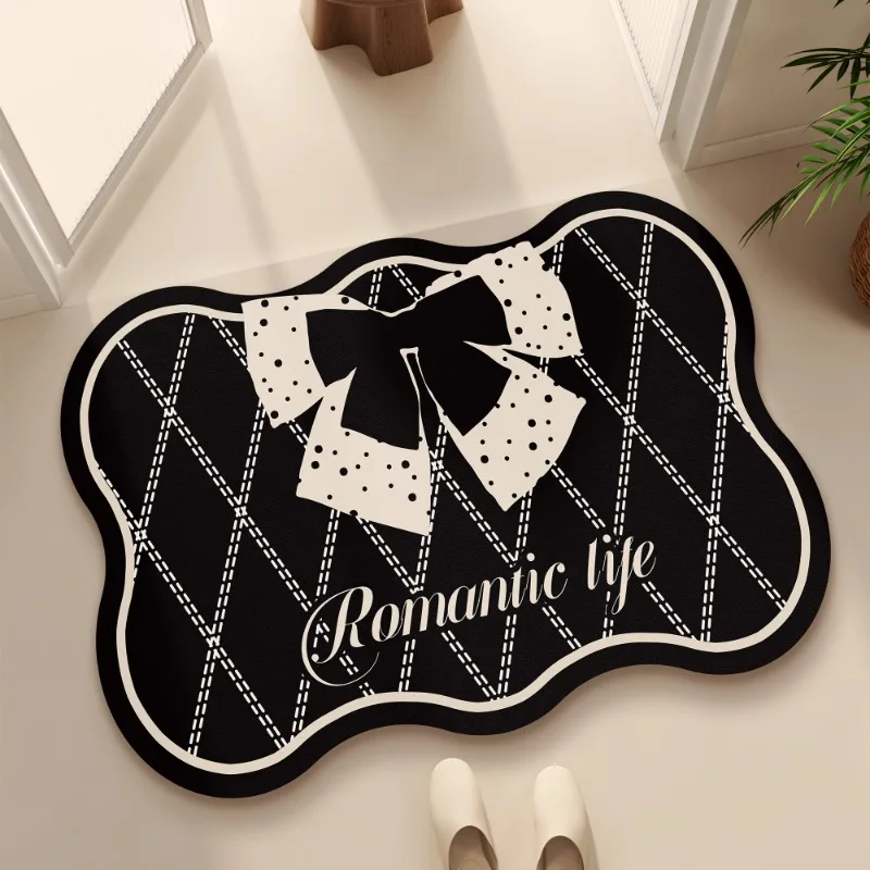 Anti slip, dirt resistant, wear-resistant bathroom floor mat, diatomaceous earth absorbent pad, bathroom toilet foot mat
Anti slip, dirt resistant, wear-resistant bathroom floor mat, diatomaceous earth absorbent pad, bathroom toilet foot mat