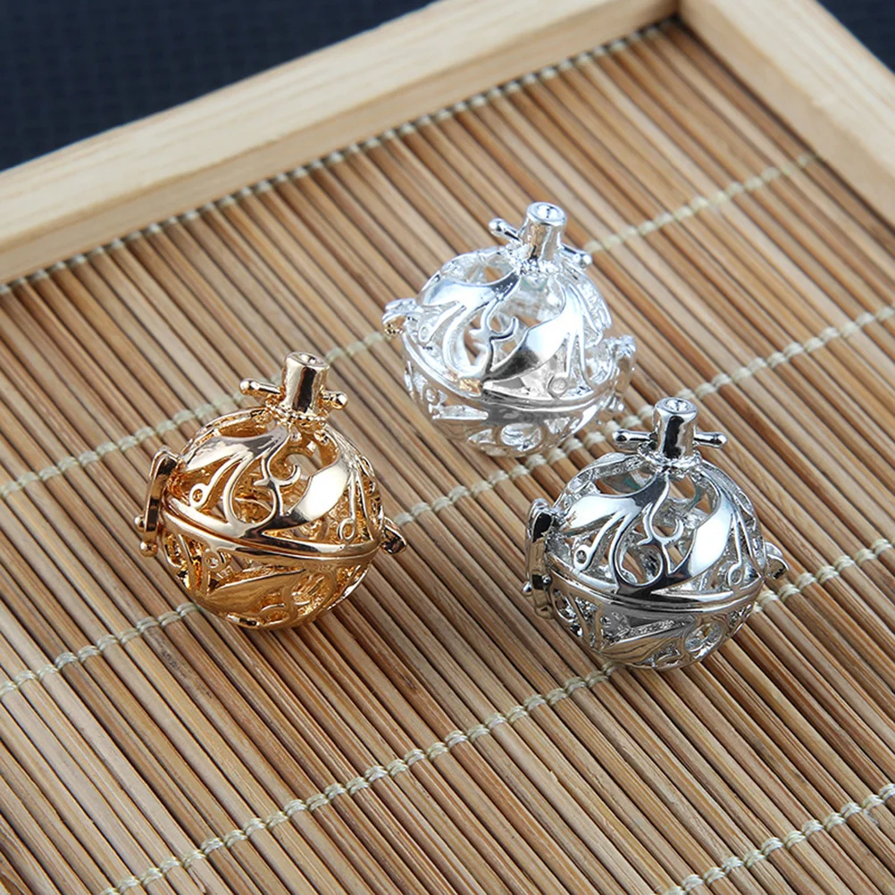 6Pcs Aromatherapy Oil Pendant Hollow-Out Ball Diffuser for Necklace Bracelet Earring DIY Jewelry Making Hanging Charm Accessory
6Pcs Aromatherapy Oil Pendant Hollow-Out Ball Diffuser for Necklace Bracelet Earring DIY Jewelry Making Hanging Charm Accessory