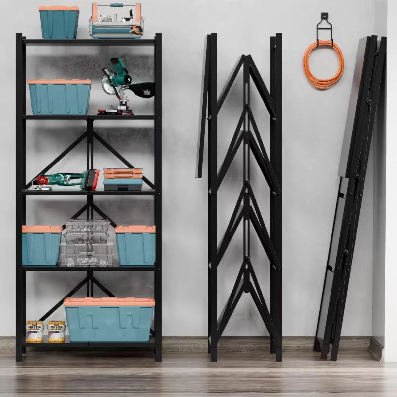 Storage Shelves with 3/4/5-Tier Collapsible Organization Storage Rack Bookshel olding Pantry Shelves Cube Shel Wire Shelving Hol
Storage Shelves with 3/4/5-Tier Collapsible Organization Storage Rack Bookshel olding Pantry Shelves Cube Shel Wire Shelving Hol