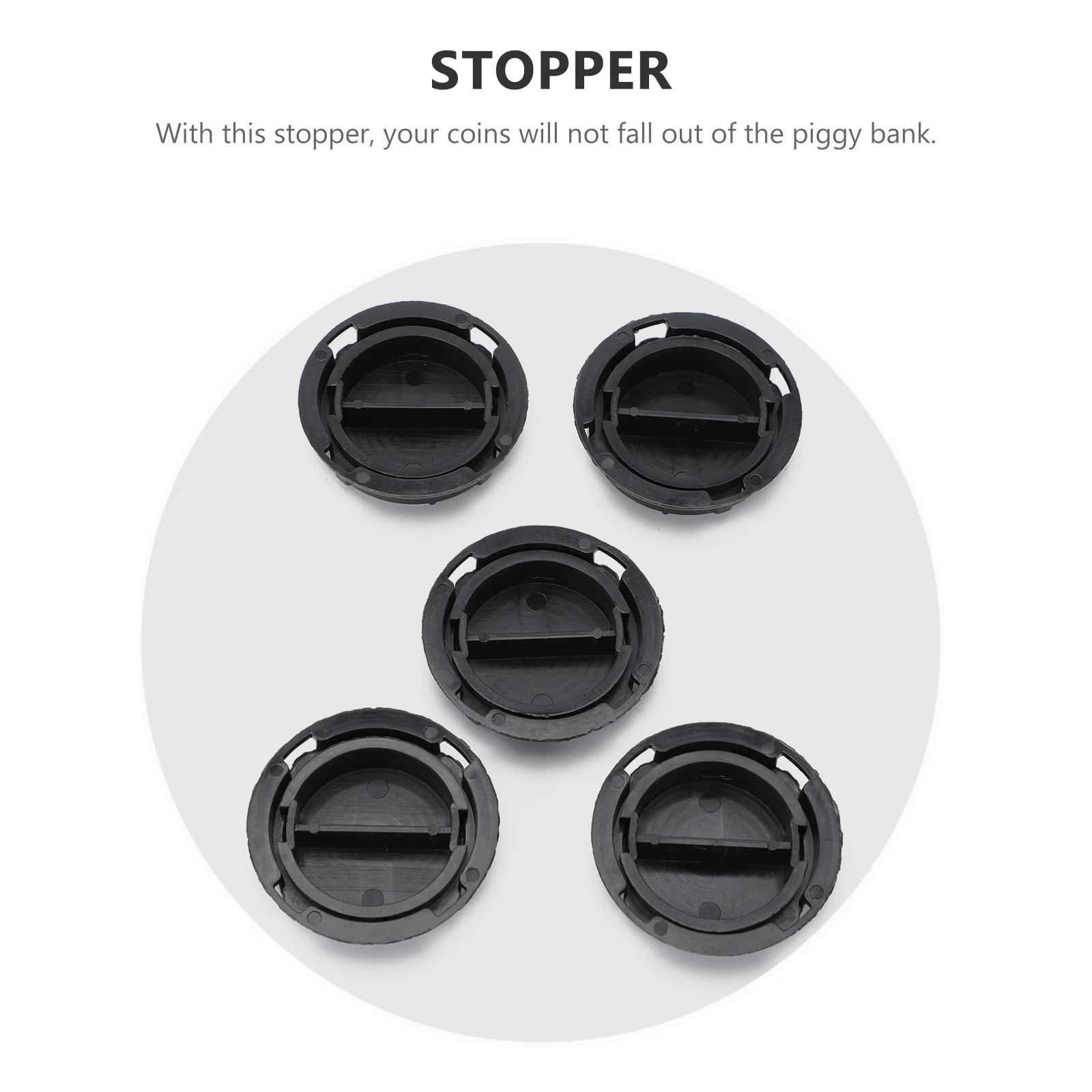 50pcs Saving Box Closure Stopper Plastic Plugs for Piggy Bank Bottom Sealer Coin Jar Figurine Double Layer Plug
50pcs Saving Box Closure Stopper Plastic Plugs for Piggy Bank Bottom Sealer Coin Jar Figurine Double Layer Plug
