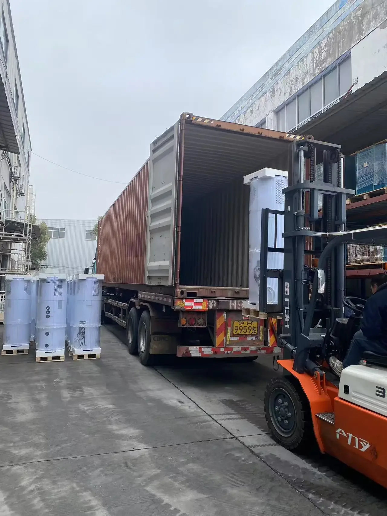 BEST SELL IMPOSOL Smart Wi-Fi Controlled Air Source Heat Pump for Hotel Commercial Use All-in-One Storage System DC Inverter Com