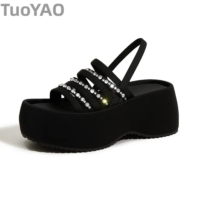 8cm Synthetic Cloth Microfiber Women Platform Wedge Sandals Summer Bling Casual Peep Toe Shoes Rhinestone Slippers Hollow
8cm Synthetic Cloth Microfiber Women Platform Wedge Sandals Summer Bling Casual Peep Toe Shoes Rhinestone Slippers Hollow
