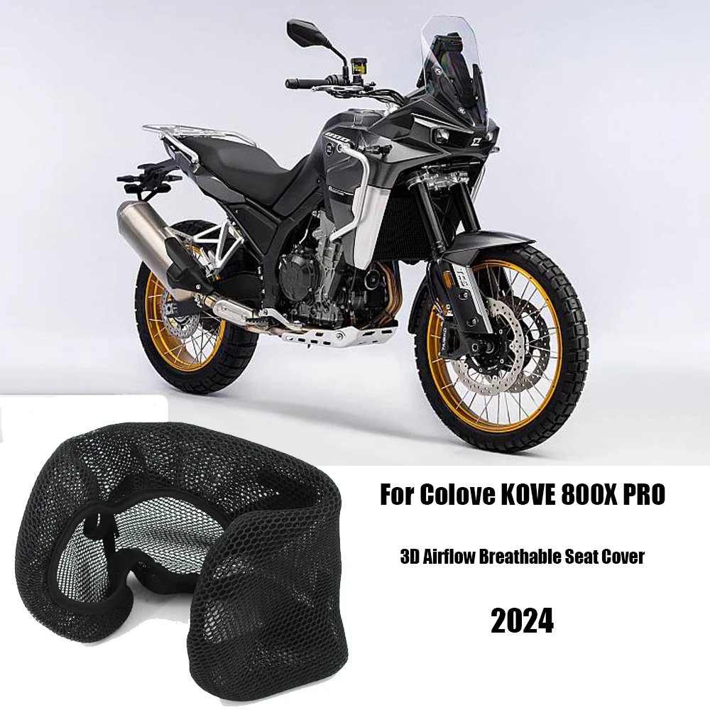 Для Colove KOVE 800X 800X PRO 2024- Модифицированные аксессуары: дышащий чехол на сиденье с 3D-воздушным потоком, нейлоновый чехол на сиденье для мотоцикла 800X PRO
Для Colove KOVE 800X 800X PRO 2024- Модифицированные аксессуары: дышащий чехол на сиденье с 3D-воздушным потоком, нейлоновый чехол на сиденье для мотоцикла 800X PRO