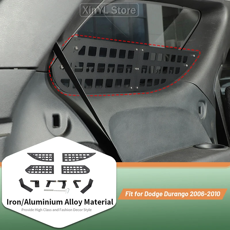 For Dodge Durango 2006-2010 Aluminum Alloy Storage Baffle Car Rear Trunk Side window Storage Box Holder Organizer Accessories
For Dodge Durango 2006-2010 Aluminum Alloy Storage Baffle Car Rear Trunk Side window Storage Box Holder Organizer Accessories
