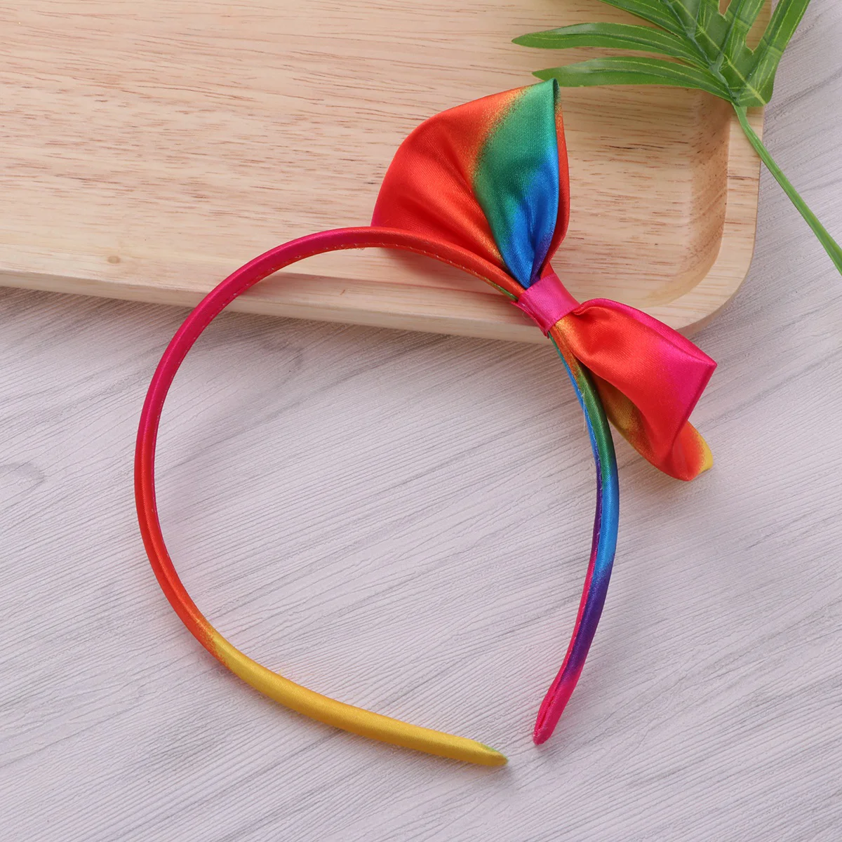 2PCS Girls Rainbow Satin Covered Headbands Bow Knot Hair Accessories Soft Fabric Comfortable Wear Birthday Gifts Party Favors
2PCS Girls Rainbow Satin Covered Headbands Bow Knot Hair Accessories Soft Fabric Comfortable Wear Birthday Gifts Party Favors
