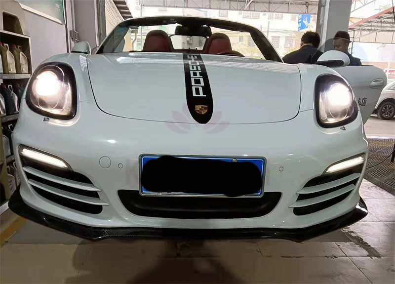 Для Porsche Cayman Boxster 981, обновленный передний бампер из углеродного волокна, боковые юбки, комплект заднего спойлера
Для Porsche Cayman Boxster 981, обновленный передний бампер из углеродного волокна, боковые юбки, комплект заднего спойлера