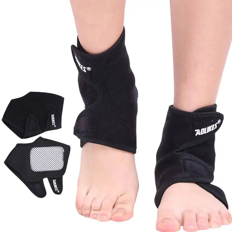 1Pair Sport Self-heating Ankle Support Adjustable Tourmaline Magnetic Ankle Brace Compression Foot Straps for Pain Relief Black
1Pair Sport Self-heating Ankle Support Adjustable Tourmaline Magnetic Ankle Brace Compression Foot Straps for Pain Relief Black
