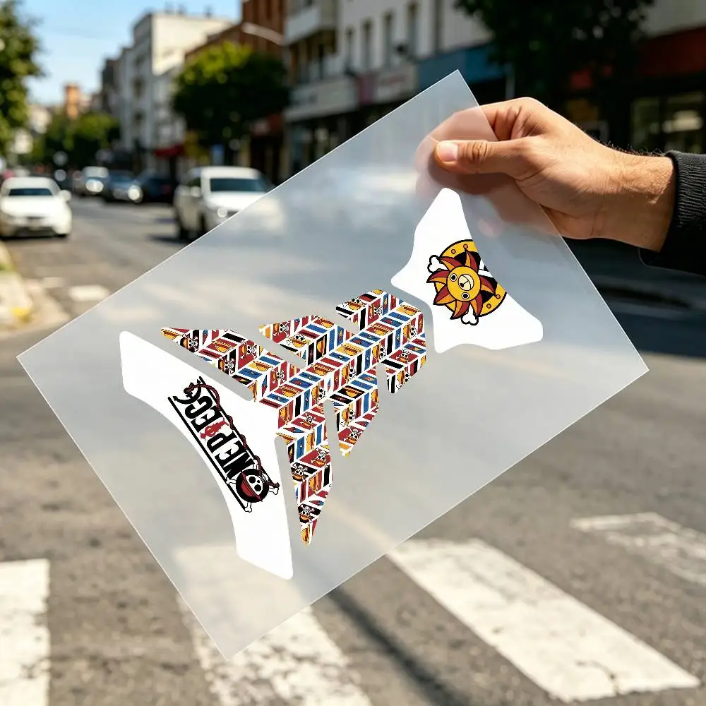 For Anime One Piece Flat Fishbone Decal Waterproof Motorcycle Gas Tank Sticker Vinyl Graphics Motorbike Decor Accessories
For Anime One Piece Flat Fishbone Decal Waterproof Motorcycle Gas Tank Sticker Vinyl Graphics Motorbike Decor Accessories