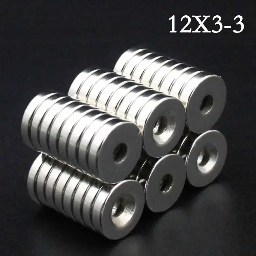 5/10/15/20/25Pcs 12x3-3 Neodymium Magnet 12mm x 3mm - 3mm N35 NdFeB Round Super Powerful Strong Permanent Magnetic imanes
5/10/15/20/25Pcs 12x3-3 Neodymium Magnet 12mm x 3mm - 3mm N35 NdFeB Round Super Powerful Strong Permanent Magnetic imanes