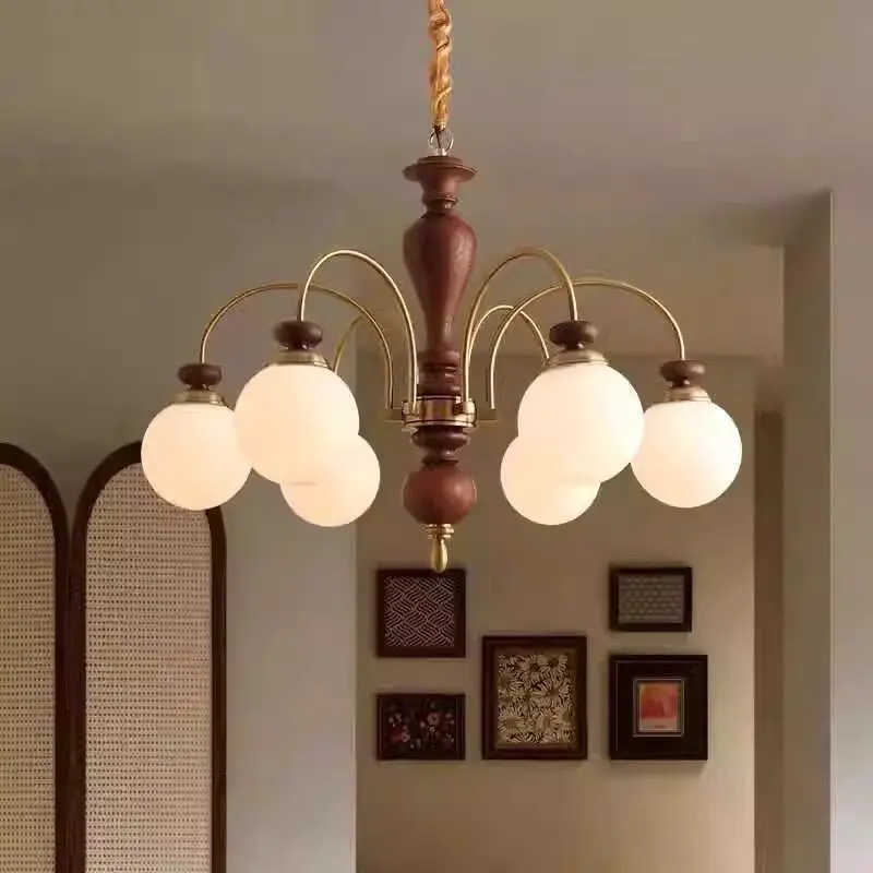 premium sense magic bean chandelier French medieval master bedroom light American Nanyang retro living room li
premium sense magic bean chandelier French medieval master bedroom light American Nanyang retro living room li