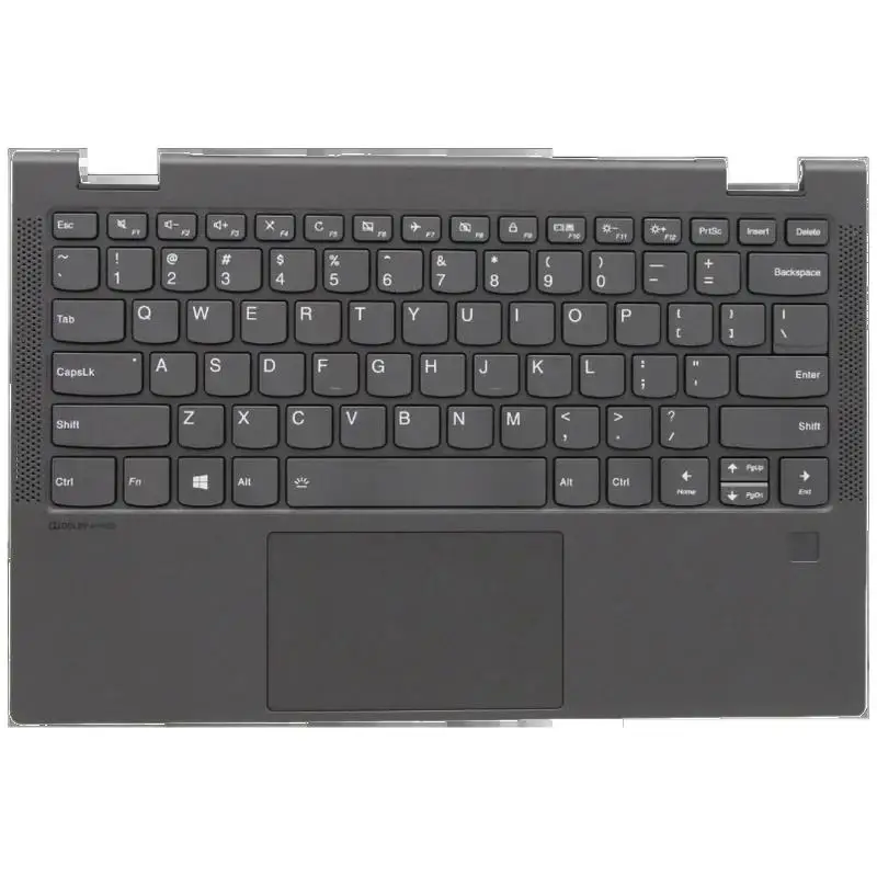 WAF US English Keyboard Black Upper Case Palmrest Shell Cover For Lenovo Ideapad Yoga C640 13 13IML LTE Laptop 5CB0W43790
WAF US English Keyboard Black Upper Case Palmrest Shell Cover For Lenovo Ideapad Yoga C640 13 13IML LTE Laptop 5CB0W43790
