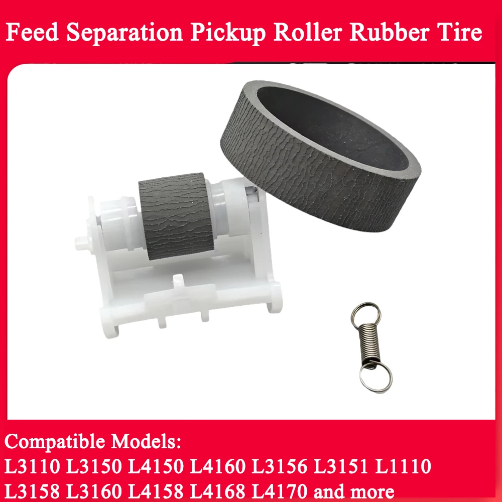 10set Feed Separation Pickup Roller Rubber Tire for Epson L3110 L3150 L4150 L4160 L3156 L3151 L1110 L3158 L3160 L4158 L4168
10set Feed Separation Pickup Roller Rubber Tire for Epson L3110 L3150 L4150 L4160 L3156 L3151 L1110 L3158 L3160 L4158 L4168