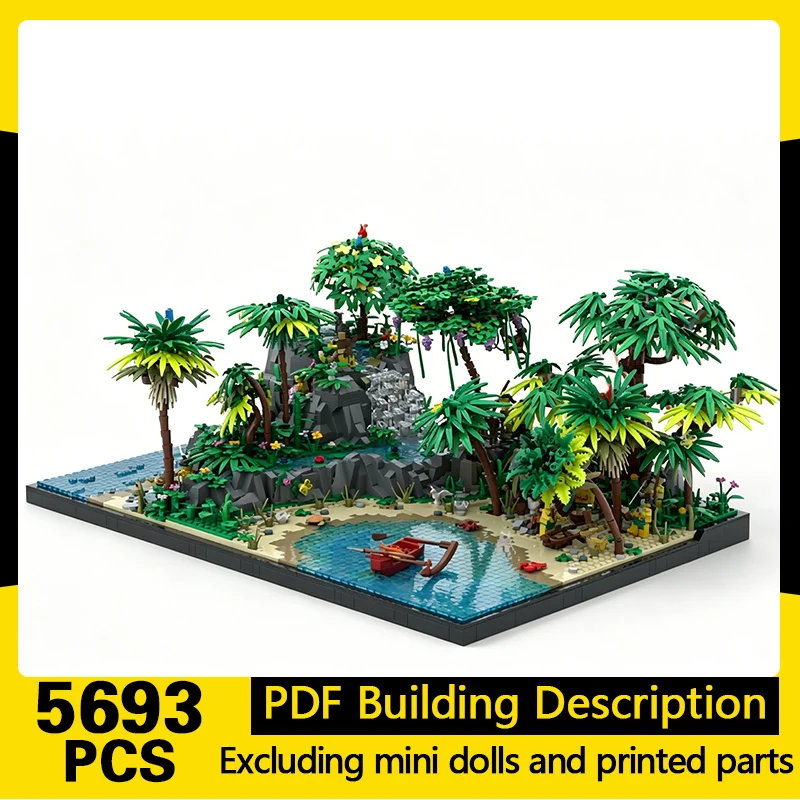 Medieval Castle Model MOC Building Bricks Tropical Island Village Modular Technology Gifts Holiday Assemble Children Toys Suit
Medieval Castle Model MOC Building Bricks Tropical Island Village Modular Technology Gifts Holiday Assemble Children Toys Suit