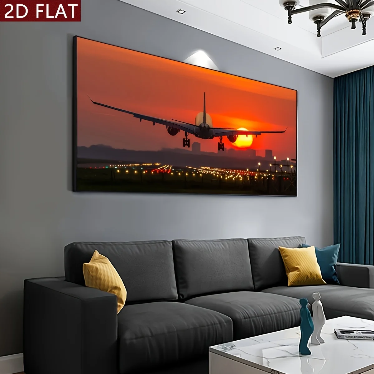 Sunset Airplane Canvas Painting Modern Style Posters Decor Frameless Wall Art Printing Waterproof Ink Print for Living Room
Sunset Airplane Canvas Painting Modern Style Posters Decor Frameless Wall Art Printing Waterproof Ink Print for Living Room