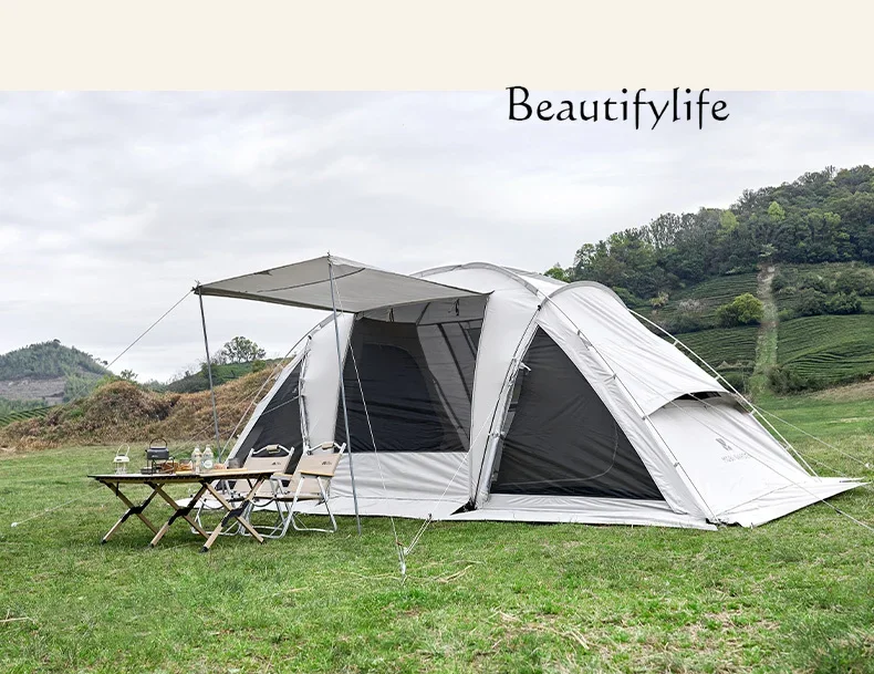 décoration maison Tent Camping Outdoor Equipment Portable Family Two Bedrooms and One Living Room Windproof Thickening Rainproof
décoration maison Tent Camping Outdoor Equipment Portable Family Two Bedrooms and One Living Room Windproof Thickening Rainproof
