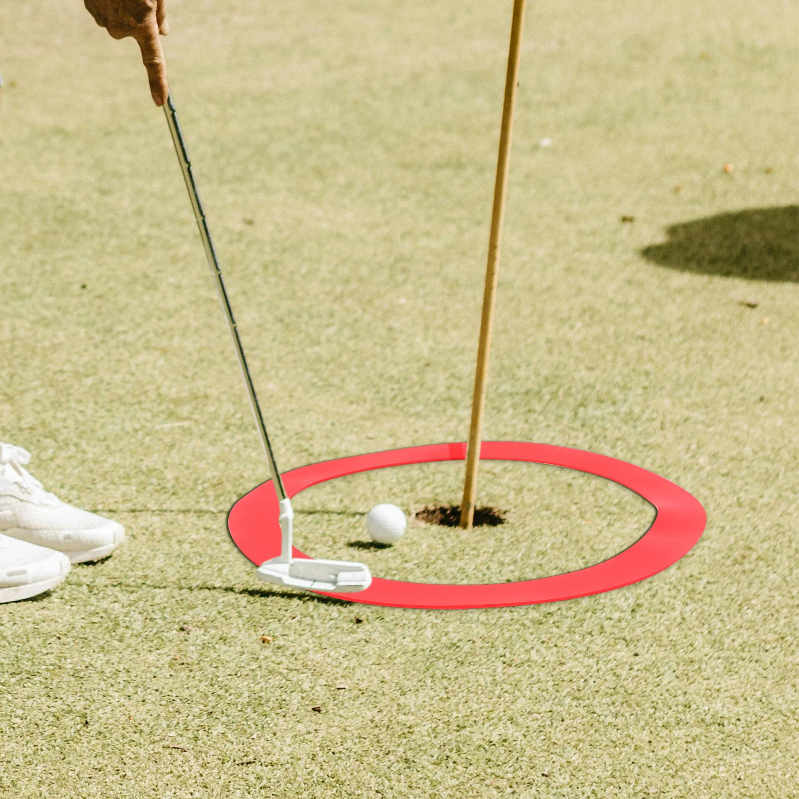 Silicone Putting Golf Training Tool for Putting Accuracy Enhanced Skill Development Red Target Ring Practice
Silicone Putting Golf Training Tool for Putting Accuracy Enhanced Skill Development Red Target Ring Practice