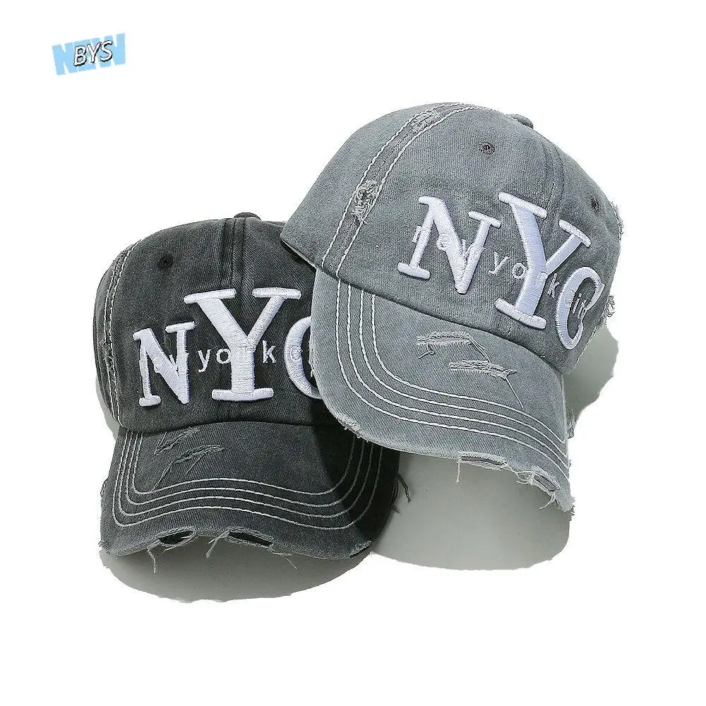 Retro Embroidered Embroidery Baseball Cap NYC Retro Letter Baseball Hat Cotton Sunscreen Hat Sun Hat Men
Retro Embroidered Embroidery Baseball Cap NYC Retro Letter Baseball Hat Cotton Sunscreen Hat Sun Hat Men