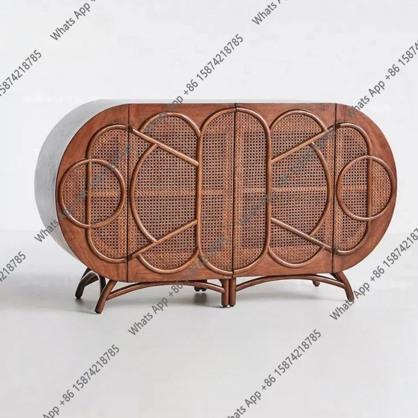 American retro solid wood entrance cabinet creative designer antique living room natural rattan storage side cabinet
American retro solid wood entrance cabinet creative designer antique living room natural rattan storage side cabinet