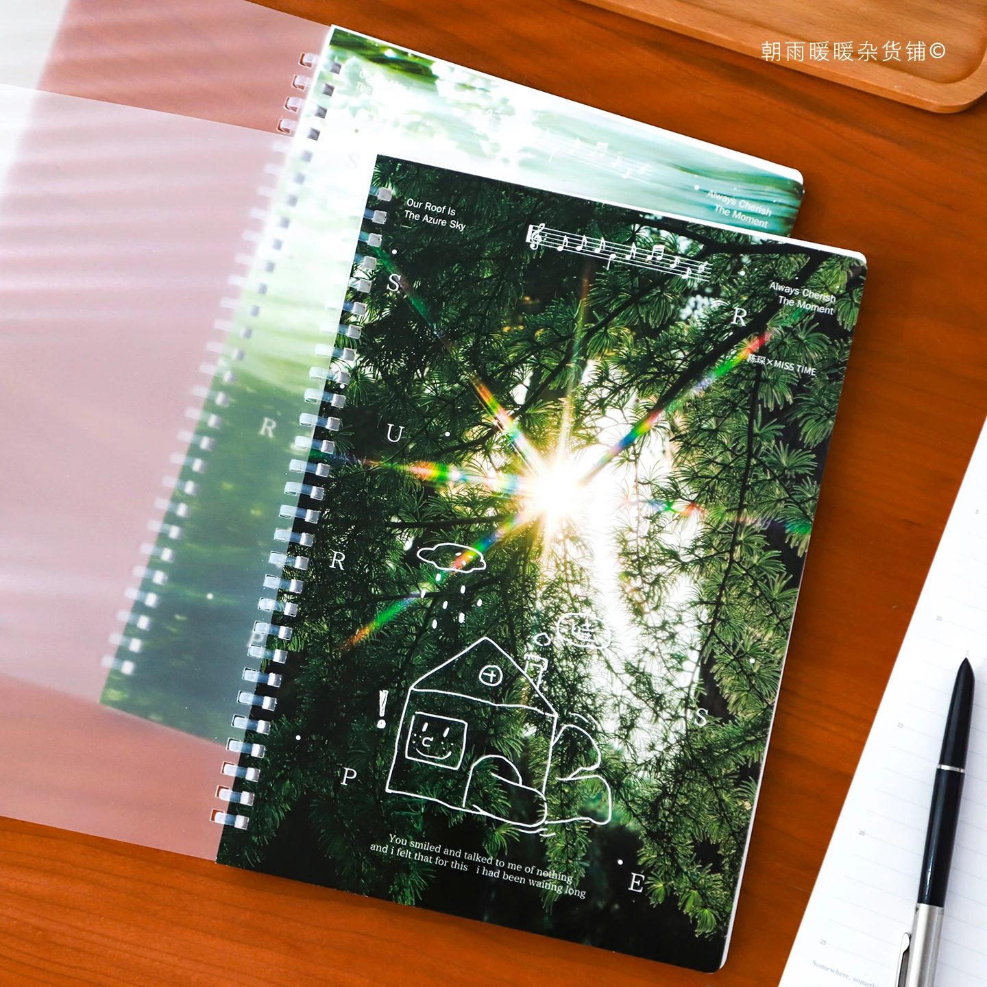 Morning Rain Spring Garden Spiral Notebook High-Value Aesthetic Healing Forest Style Illustration B5 Notebook Unique Journal
Morning Rain Spring Garden Spiral Notebook High-Value Aesthetic Healing Forest Style Illustration B5 Notebook Unique Journal