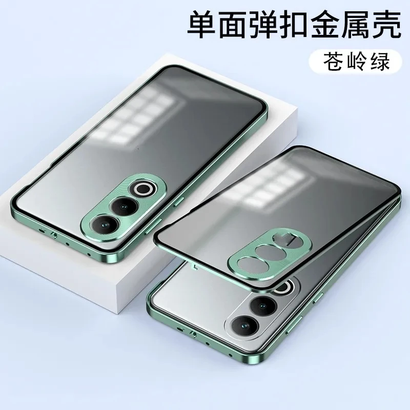 High quality aluminum alloy metal magnetic shell For OPPO K12 K12X PJT110 Matte Acrylic Back Cover Full protection cover
High quality aluminum alloy metal magnetic shell For OPPO K12 K12X PJT110 Matte Acrylic Back Cover Full protection cover