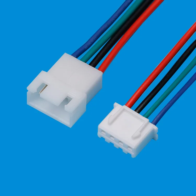 Разъем JST XH 2,54 мм «папа-мама» с предварительно обжимным проводом 22AWG, корпус 2-10-контактный, жгут проводов 10 цветов 
Разъем JST XH 2,54 мм «папа-мама» с предварительно обжимным проводом 22AWG, корпус 2-10-контактный, жгут проводов 10 цветов